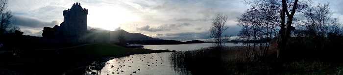 Ross Castle am Abend