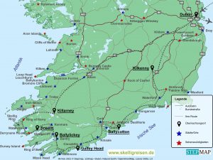 Gemütliche Irlandreise auf der Südhälfte der Insel