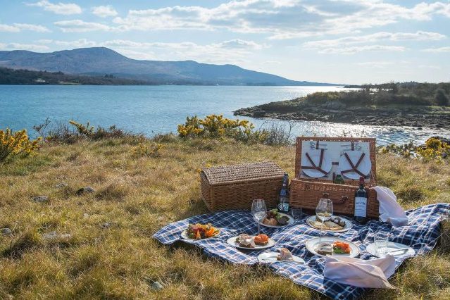 Sheen Falls Lodge Picknick Luxus Irlandreise Sheen Falls Lodge Picknick Luxus Irlandreise