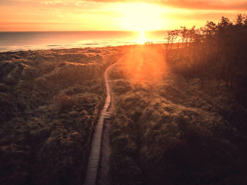 Curracloe Beach Ostküste Irland