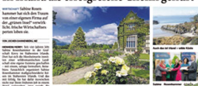 Auszeichnung Country Enterprise Award Mittelbayrische Zeitung, 10/2011